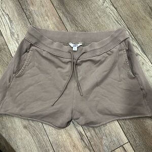 JoyLab Taupe Drawstring Shorts